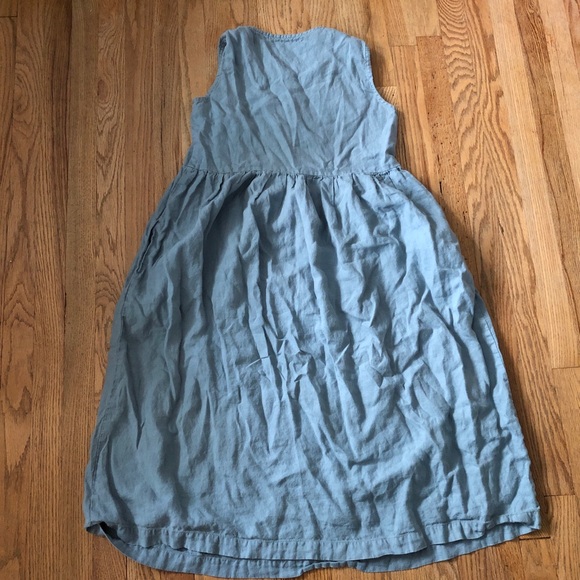 notPERFECTLINEN Blue Sleeveless Dress - Picture 6 of 6